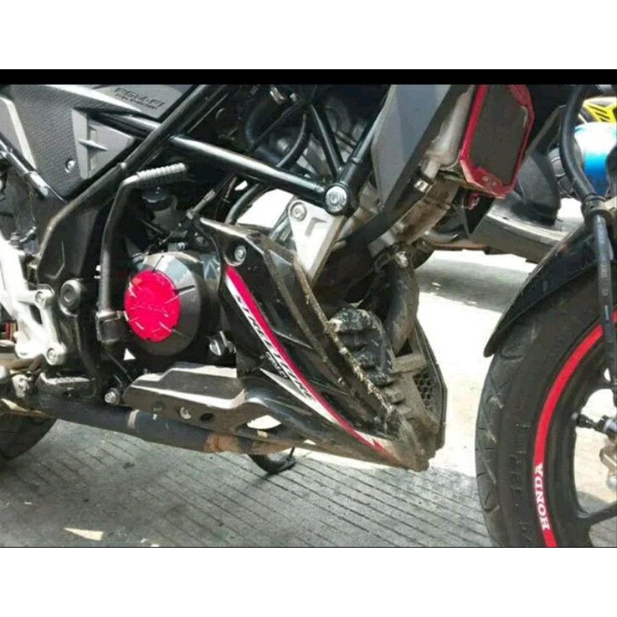 cover engine cb150r undercowl cb tutup mesin cb150r - MF AKSESORIS MOTOR