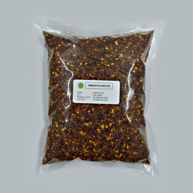 

bumbu CABE PECAH / CHILI FLAKE 500 GR 100% ASLI