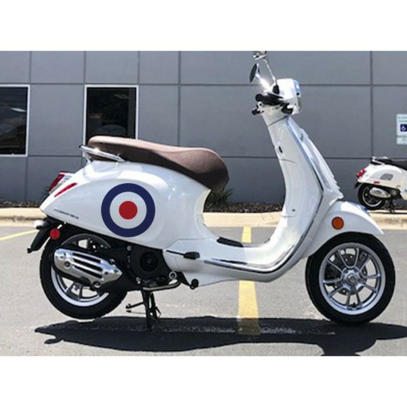 STIKER STICKER MOTOR Cutting Sticker Vespa Scoopy Logo Keren Aksesoris Motor