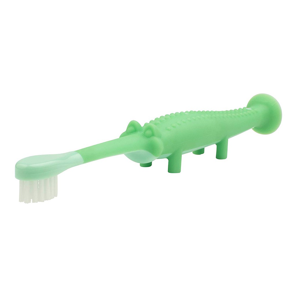 Dr Brown's - Toddler Toothbrush CROCODILE GREEN