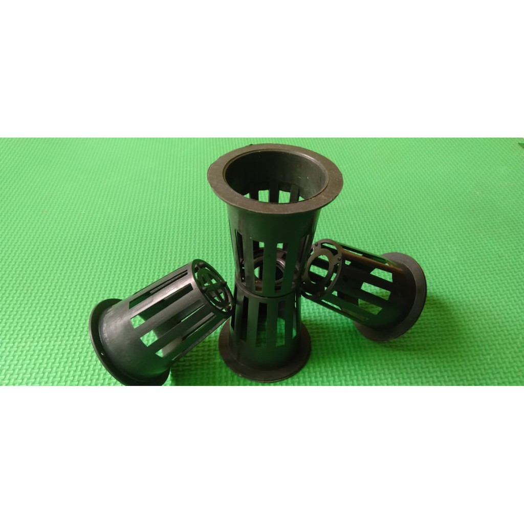 Netpot Hidroponik 6cm hitam