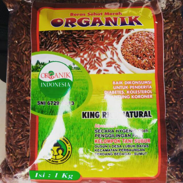 

Beras merah organik medan 1 kg