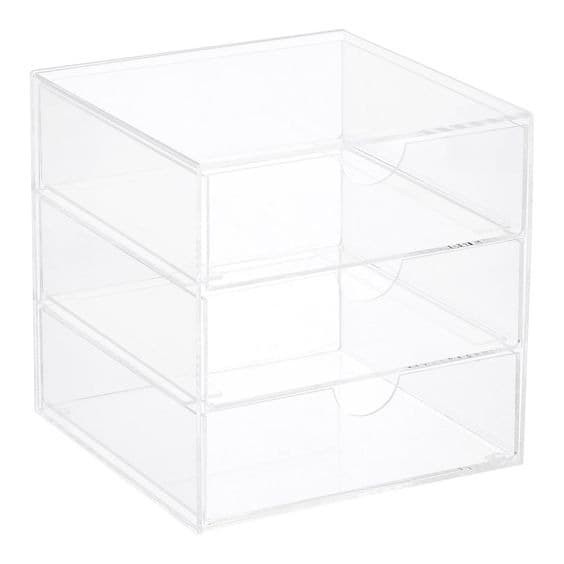 Karra | Laci Akrilik Rak Laci | Acrylic Organizer Rak Akrilik Kotak Akrilik Laci Minimalis Keren