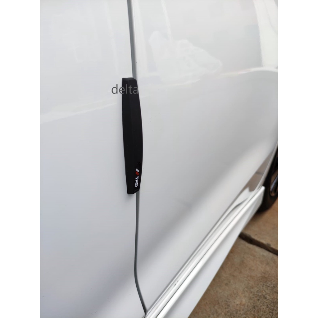 Door Guard karet/pelindung pintu mobil Tulisan timbul bukan sablon