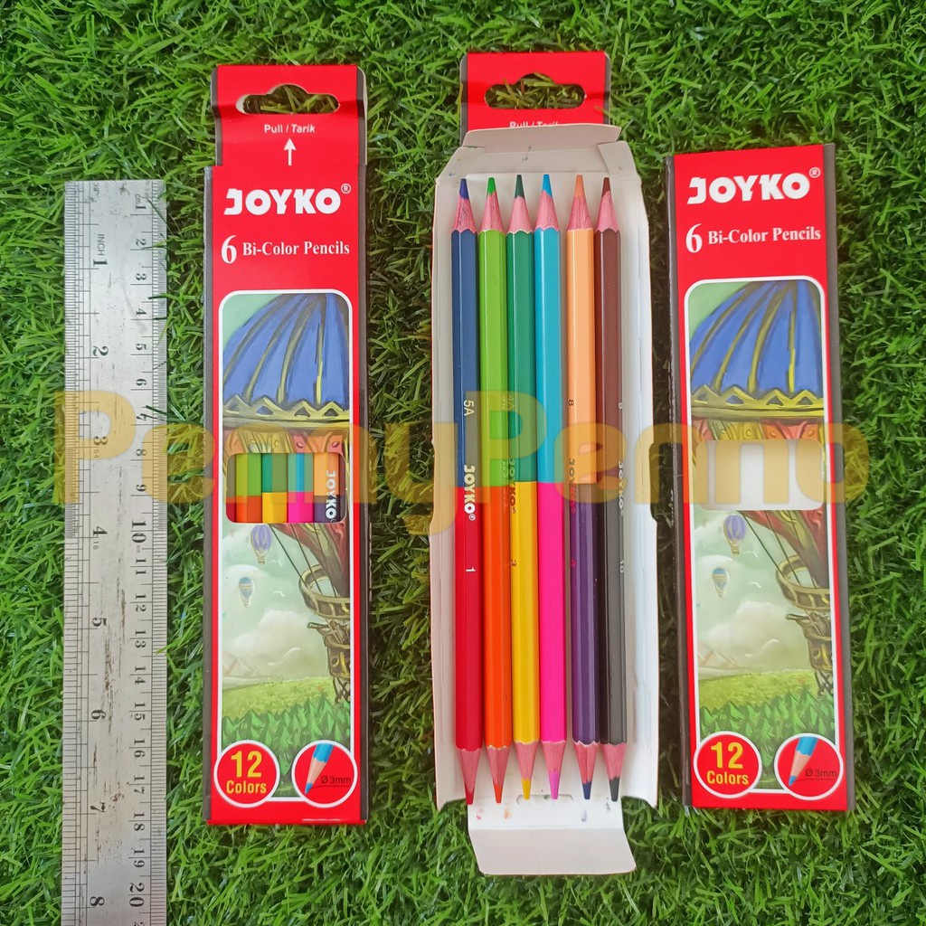 

JC Pensil Warna 12 Warna Merek Joyko