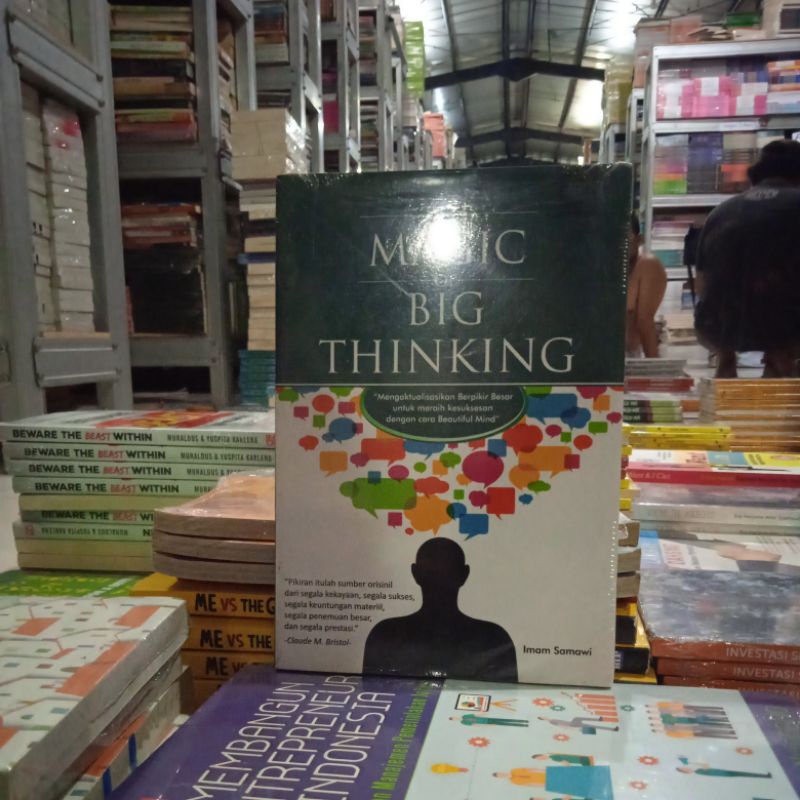 OBRAL BUKU BACAAN MOTIVASI / PENGEMBANGAN DIRI / INSPIRASI PART 3-THE MAGIC THINKING