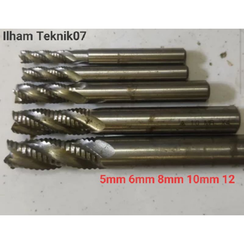 endmill roughing hss set 5 6 8 10 12 mitsubishi
