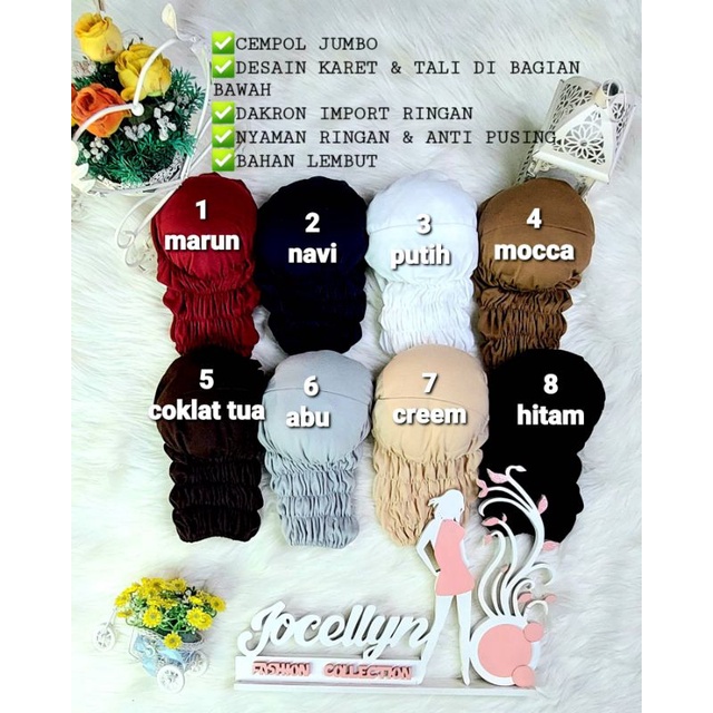 CEMPOL JUMBO PREMIUM// CEMPOL HIJAB // CIPUT DALAMAN
