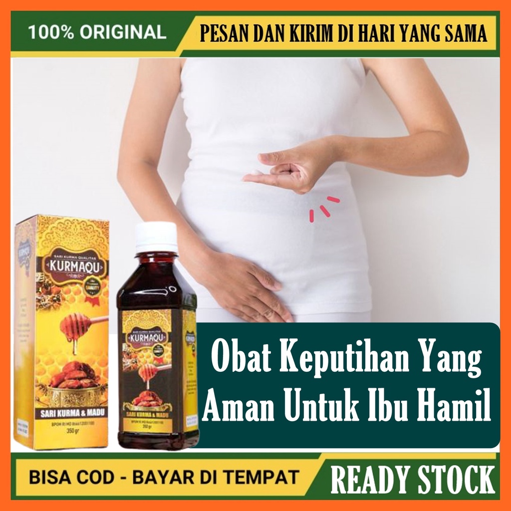 [BISA COD] Obat Keputihan Yang Aman Untuk Ibu Hamil & Menyusui - KurmaQu Sari Kurma + Madu- Bandung 