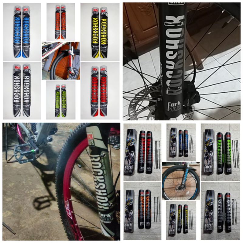 [PROMO] FORK GUARD SEPEDA MTB ROCKSHOX / PELINDUNG FORK SEPEDA / PELINDUNG SHOCK DEPAN SEPEDA MTB