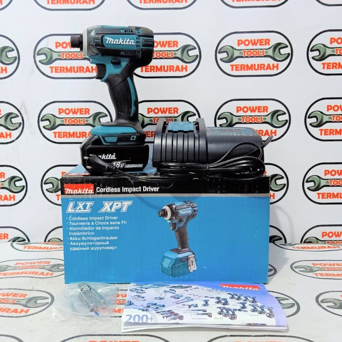 Mesin Bor Obeng Baterai DTD 149 SFX1Makita Impact Driver Charge DTD149