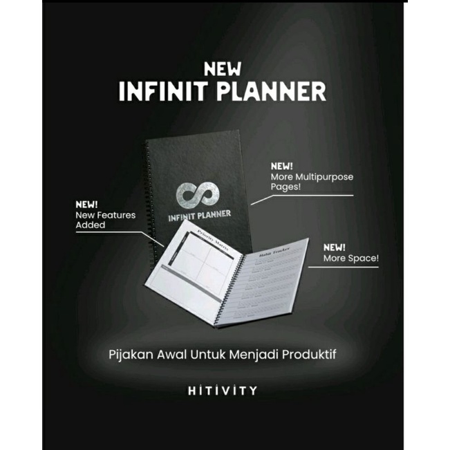 

Buku Catatan INFINIT PLANNER Jurnal Agenda Whiteboard Buku Bisa DIHAPUS