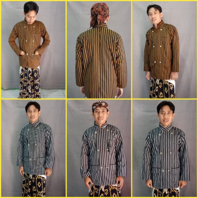 Contoh Model Surjan Lurik Modern : Jual Produk Batik Lurik ...