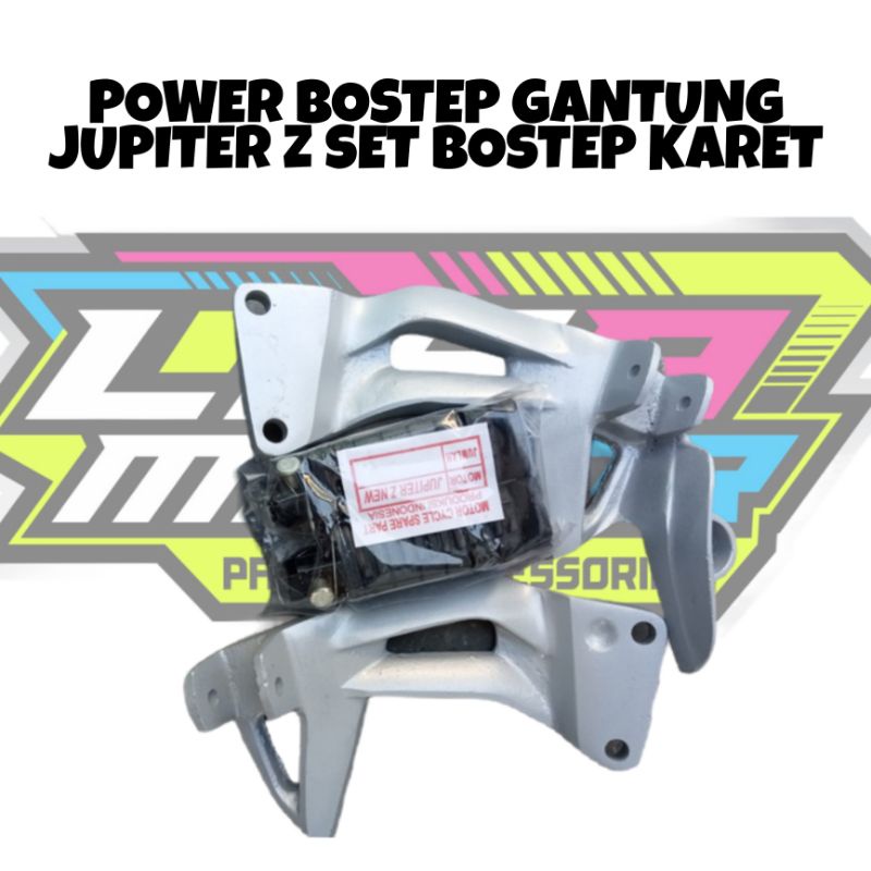 PANGKON BOSTEP BELAKANG JUPITER Z SET BOSTEP KARET