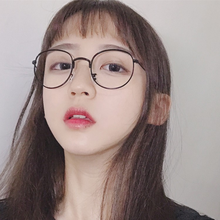 ELBER K102 Kacamata Wanita Kaca Mata Model Pria Unisex Fashion Korea-3
