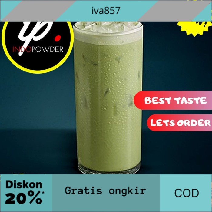 

PROMO Bubuk Minuman MATCHA GREEN TEA 1Kg - Bubuk MATCHA GREEN TEA 1Kg GRATIS ONGKIR