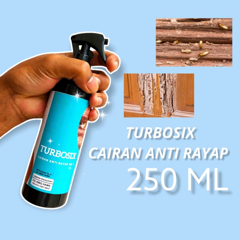 TURBOSIX SPRAY ANTI RAYAP KEMASAN 250ML