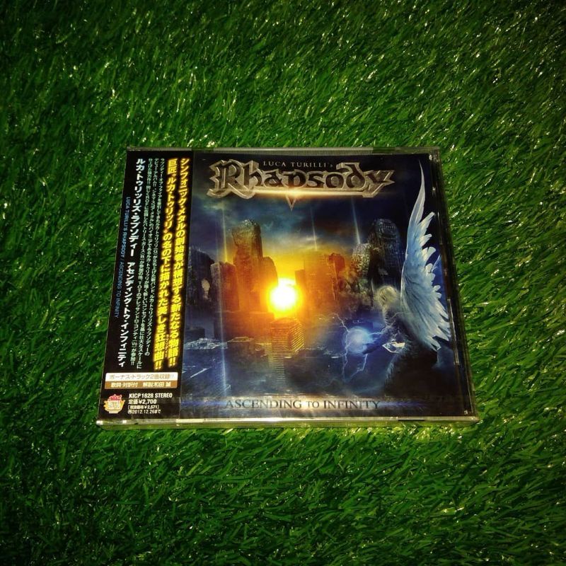 cd Luca Turilli's Rhapsody ‎– Ascending To Infinity