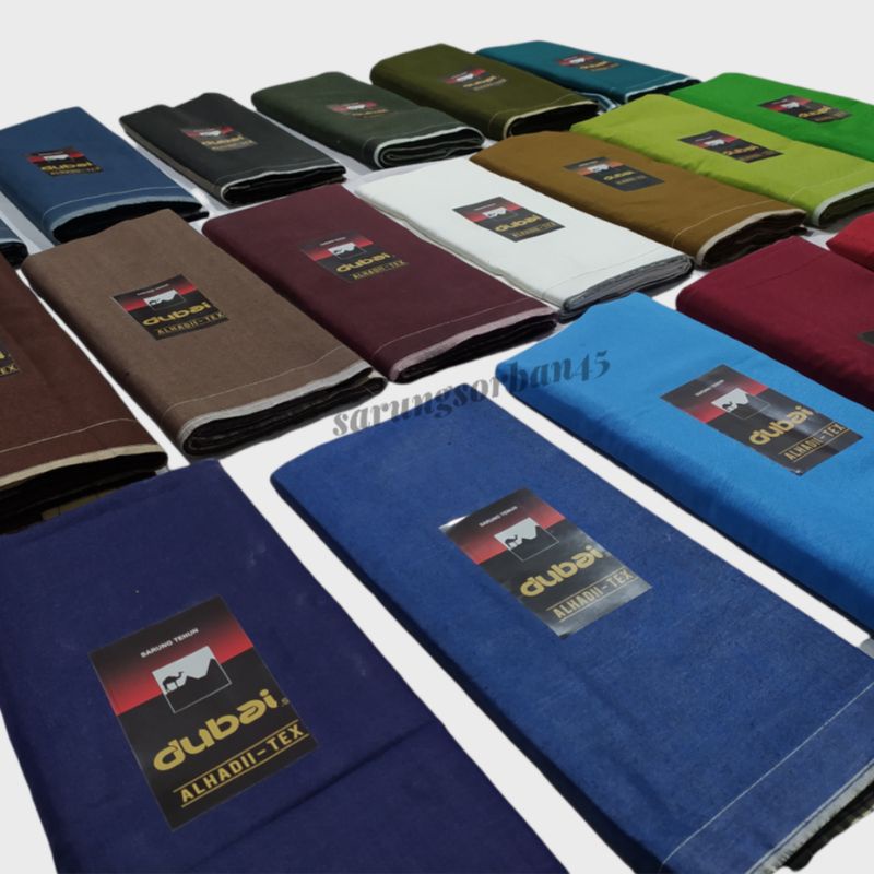Sarung Tenun Polos / Sarung Tenun Dewasa / Sarung Tenun Dubai