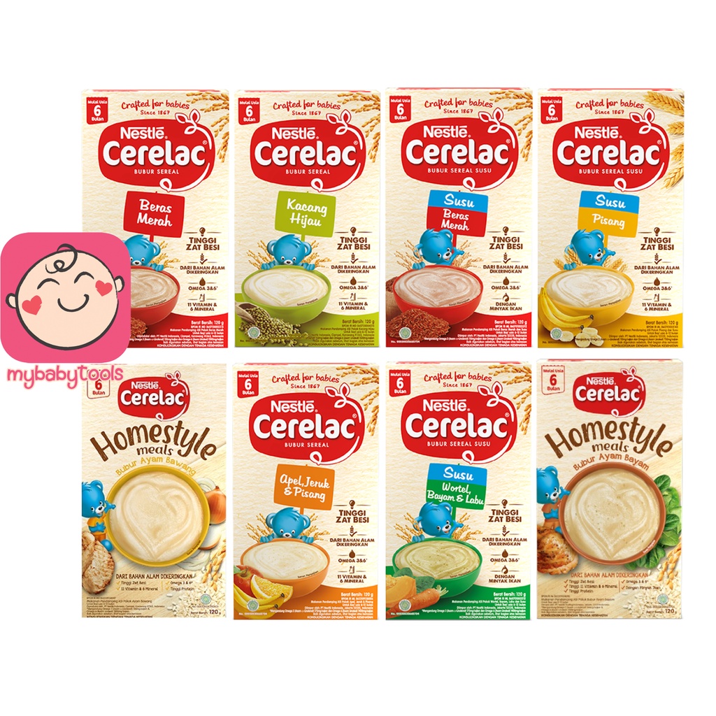 NESTLE CERELAC BUBUR BAYI INSTANT BOX 120 G