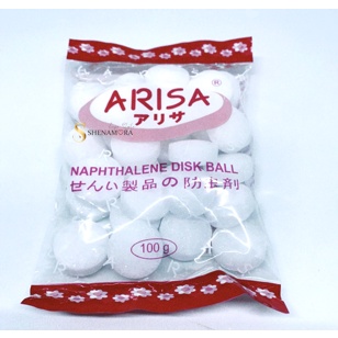 Arisa Kamper / Kapur Barus / Naphthalene Disk Ball 100 Gram