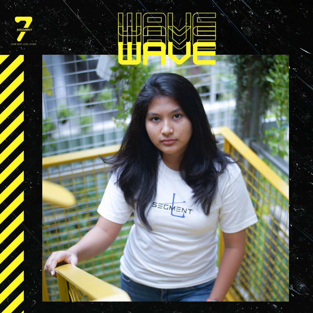 Seven Segment Seven Wave Tee UNISEX