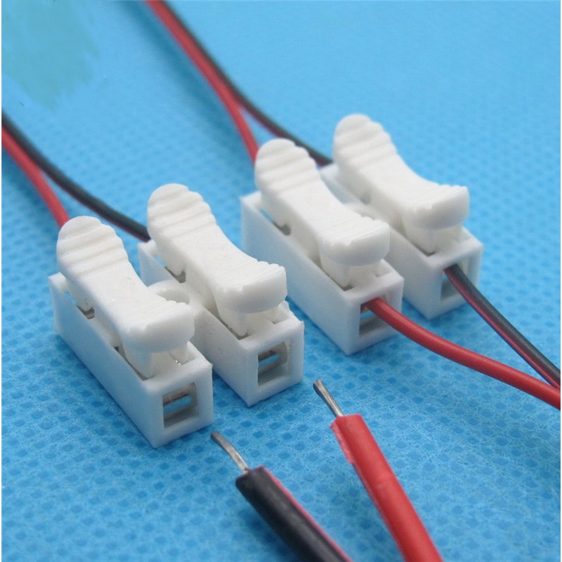 2 pin push quick cable connector terminal Wiring Terminal 10A 250V