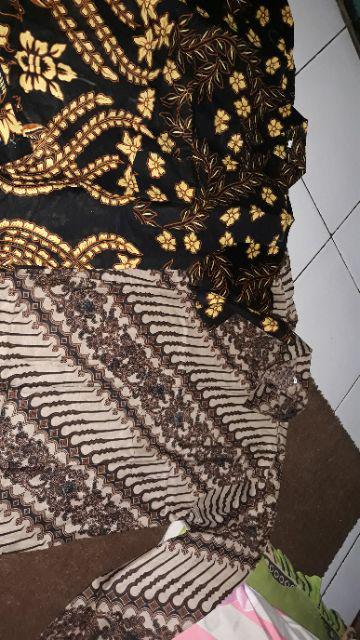Bswart Batik Hrb026 Kenongo Hem Pendek Padi Pekalongan M L Xl Batik Pria Murah Modern Grosir