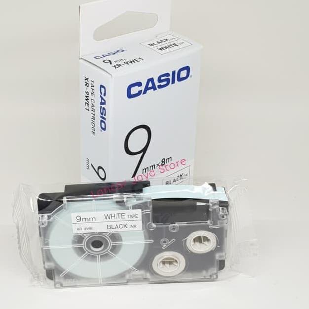 

(Y05WI)⭐ Casio Ez-Label Printer Black Ink White XR-9We1/Label It Casio 9mm ..,,.,,.,