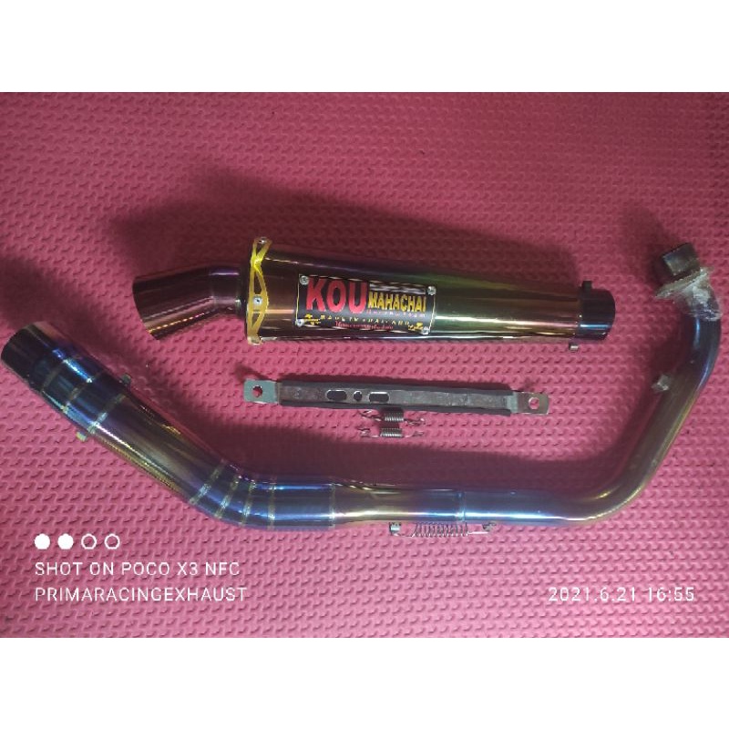 knalpot kou full bluemoon for sonic