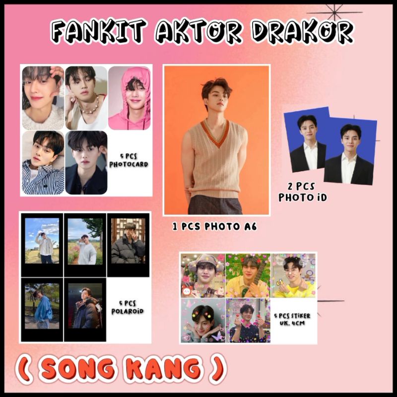 Fankit Song Kang / Fankit Aktor Drama Korea / Fankit Aktor Drakor / Song Kang