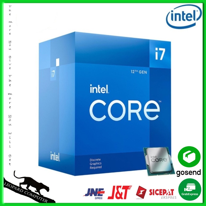 Processor Intel Core i7-12700KF BOX 12700 Alder Lake 12th