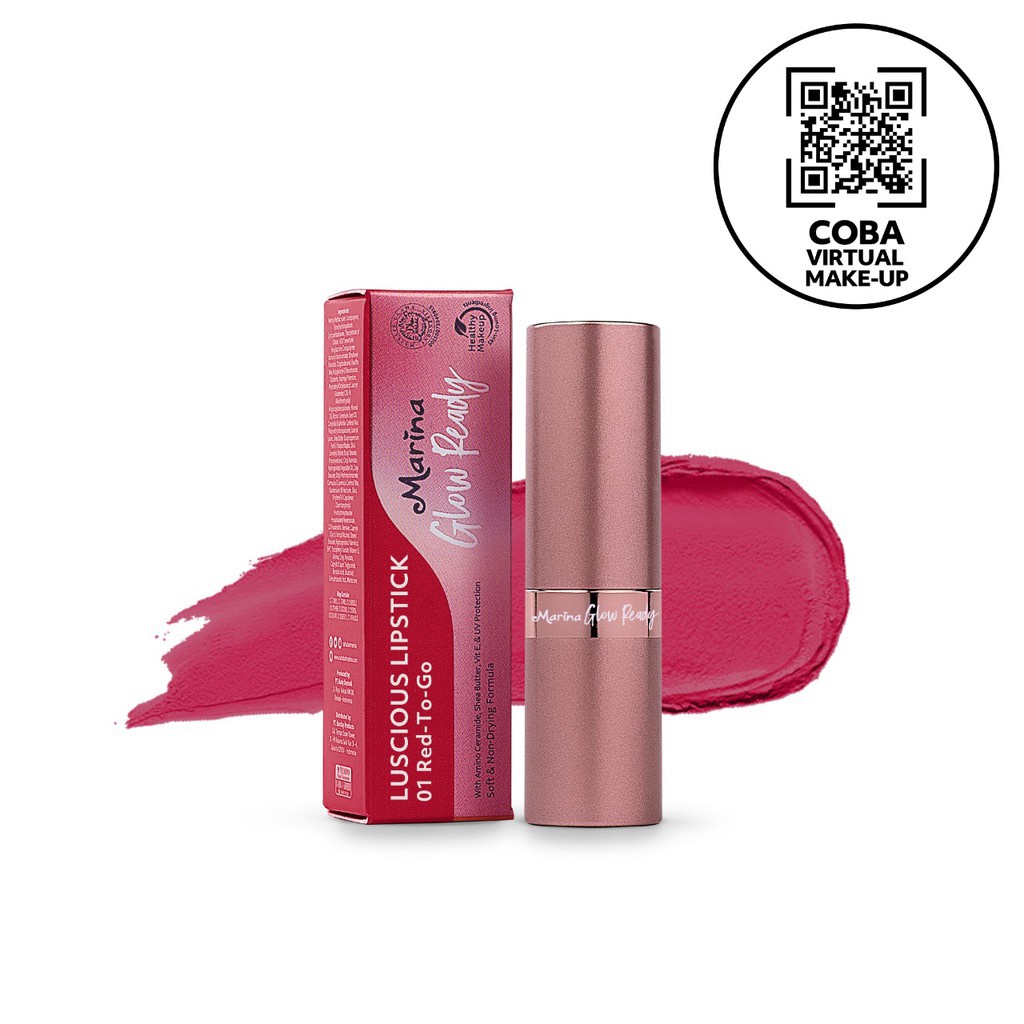 Marina Glow Ready Luscious Lipstick