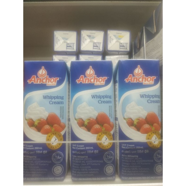 

whipping cream anchor 250ml