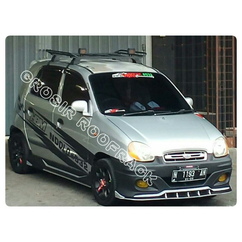 Roofrack rack mobil lengkap utk kia visto atos toyota yaris by Grosir Roofrack