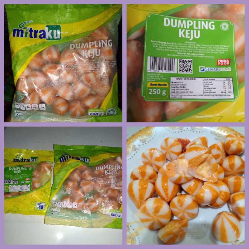 

Dumpling Keju Mitraku 500gr dan 250gr