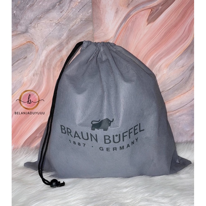 Braun Buffel Dustbag Bahan Spoundbun Pengganti Sarung Tas Pelindung Debu Dust Bag DB Branded