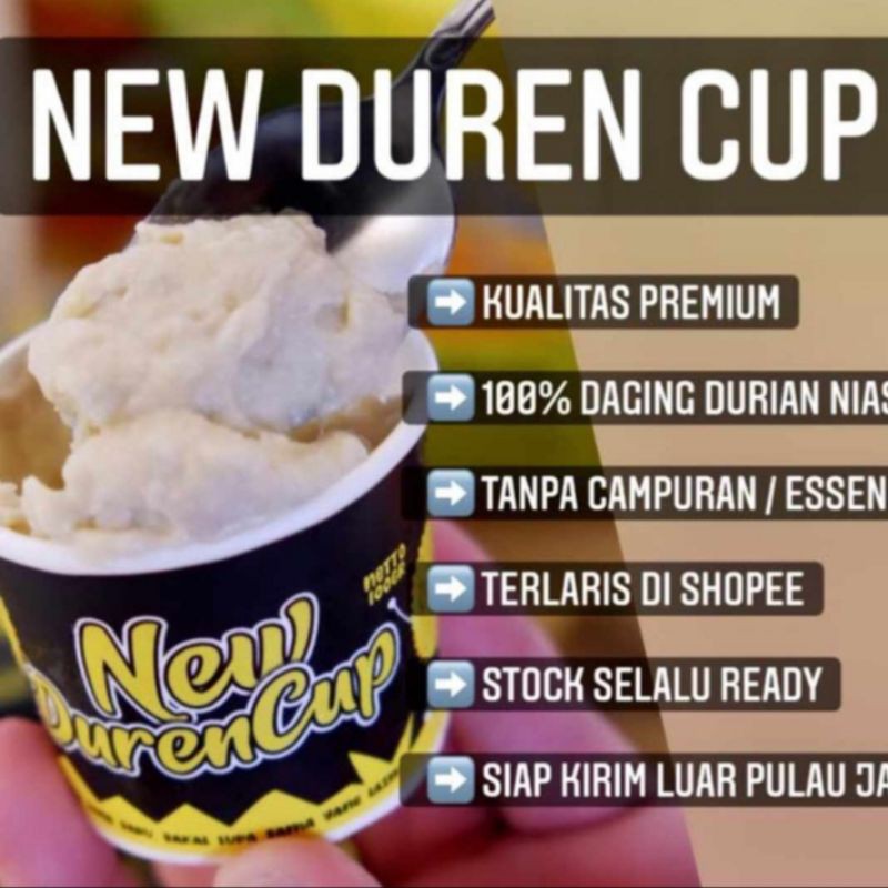 

Durian Murni In Cup