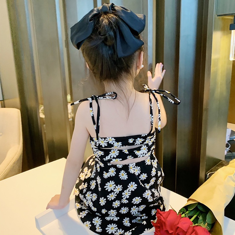 IL - Gaun Selempang Anak-Anak Rok Bayi Perempuan Daisy / Dress Anak Cewek Motif Bunga