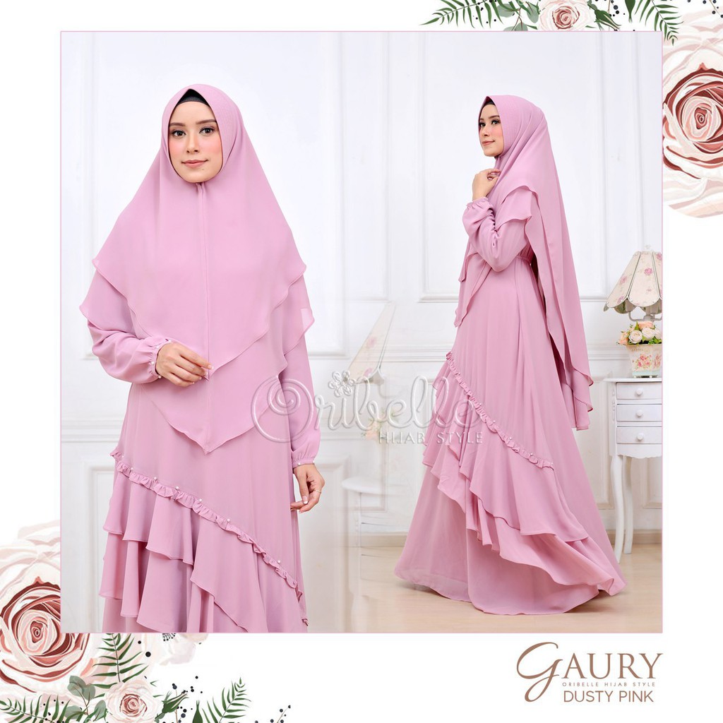 ORIBELLE / GAURY / ORIBELLE/ GAURY / ORIGINAL PRODUCT / BAJU MUSLIM