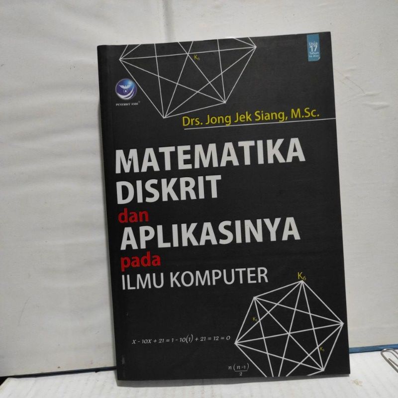 Jual Buku Matematika Diskrit Dan Aplikasinya Pada Ilmu Komputer ...