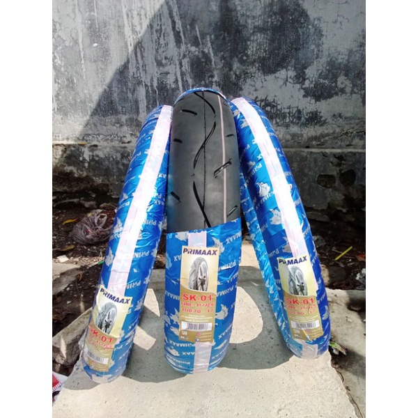 BAN PRIMAX SK 01 BAN DONAT RING 17 90/80 80/80 NON TUBLES