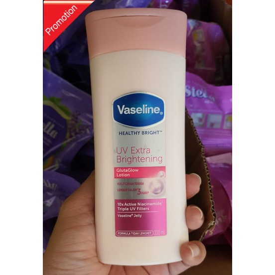 Vaseline Healthy Bright UV Extra Brightening 200ml