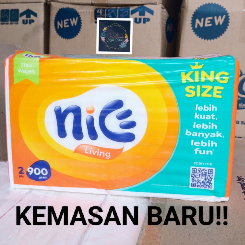 Nice Facial tissue 900gr 1000 gr/tisu wajah multiguna nice 2000 helai 2ply / tisu kiloan food save