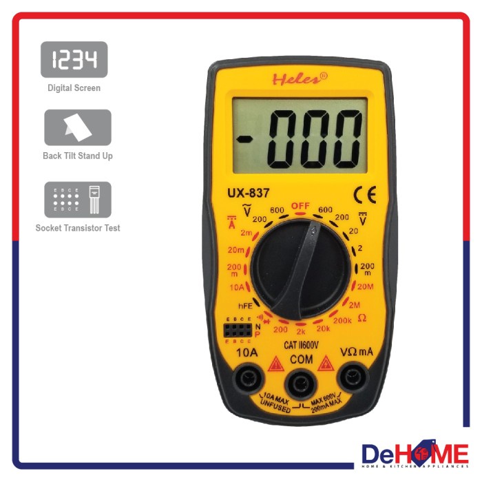 Multitester Heles UX 837 Digital