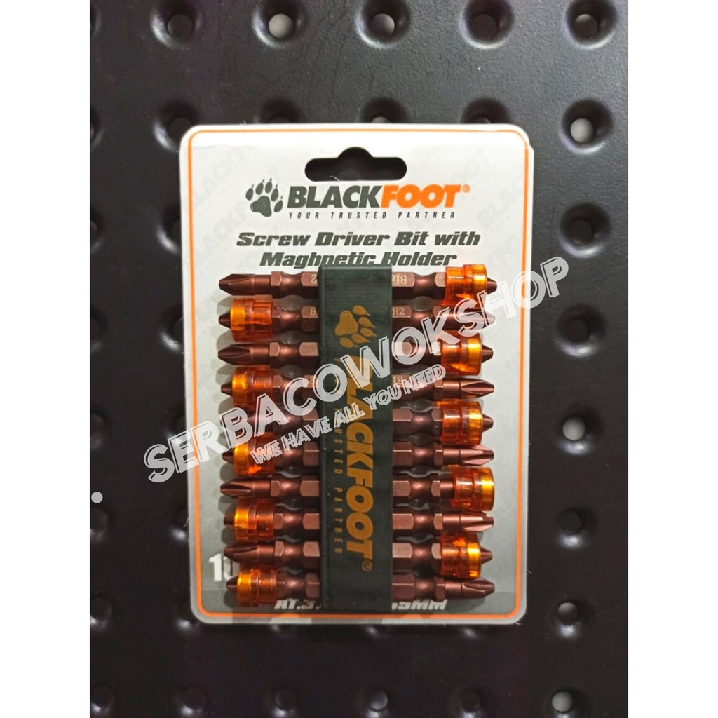 Blackfoot Screwdriver Bits With Magnetic Holder PH2 - Mata Obeng Angin Magnet Harga SATUAN Termurah