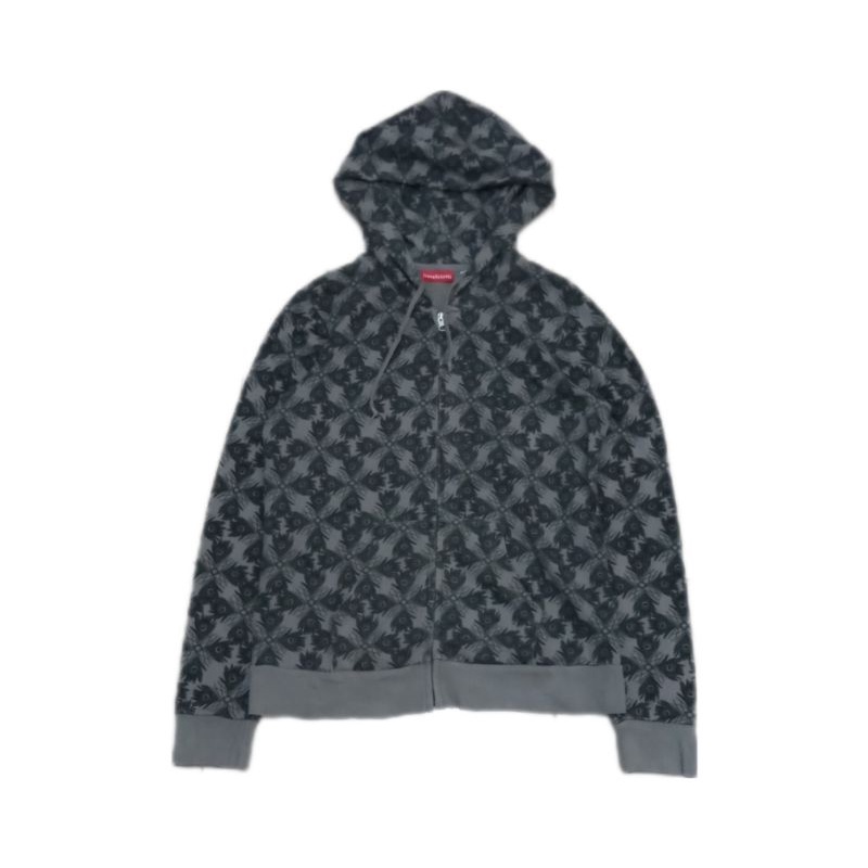 Zip Hoodie Uniqlo x Ivana Helsinki Second Brand Full Print