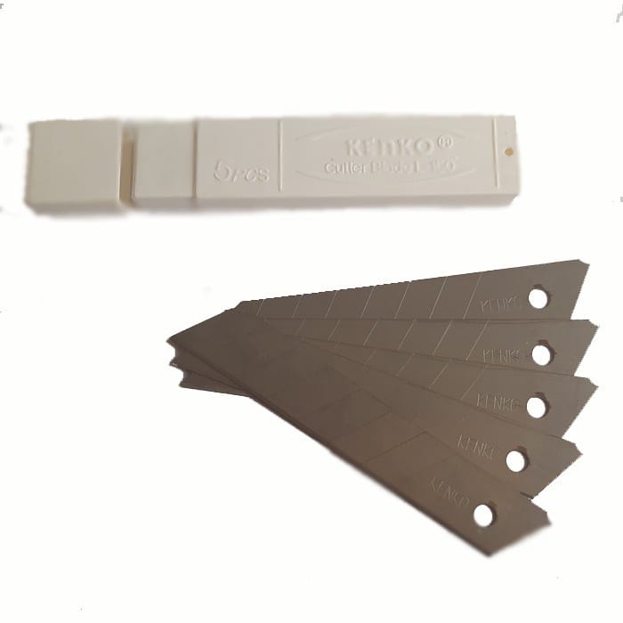 ISI REFILL PISAU CUTTER BESAR  / REFILL CUTTER ORIGINAL / CUTTER TAJAM MURAH / Isi Cutter Besar Blade Cutter