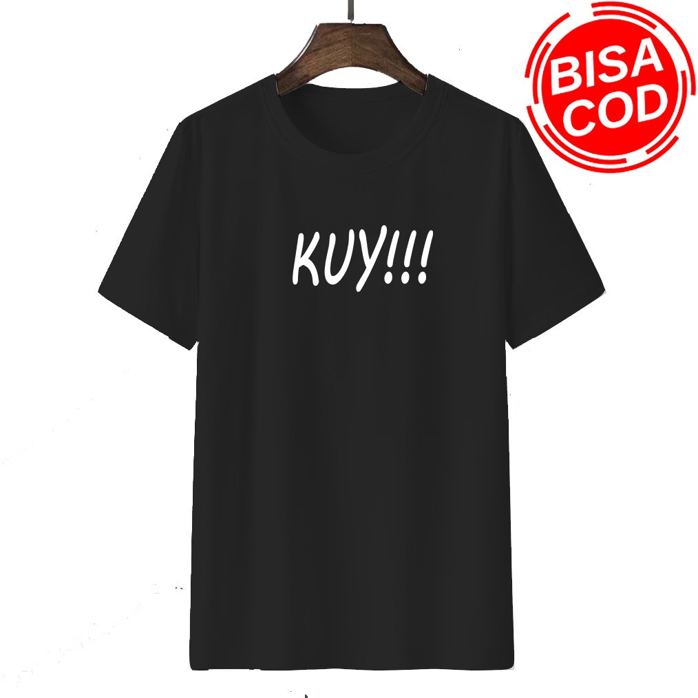 Kaos pria || kaos distro pria motip LOGO KERJA || Kaos pria sablon digital Berkualitas Unisex MS100