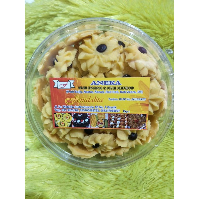 

kuker mawar kuning toping cocochip 250gr homemade camilan jajan roti kue murah